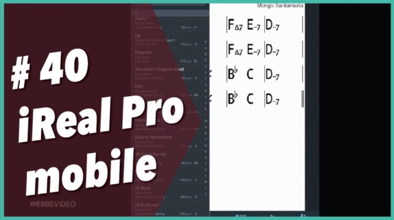 Read more about the article #40 / #41 Play-Along Jazz App iReal pro